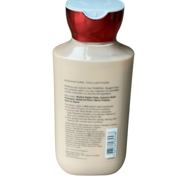 Bath & Body Works Pumpkin Apple Cider Body Lotion 8 oz - Picture 3 of 4